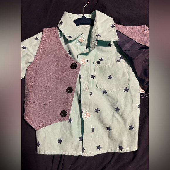 Toddle formal attire Grey and Teal - Picture 3 of 5